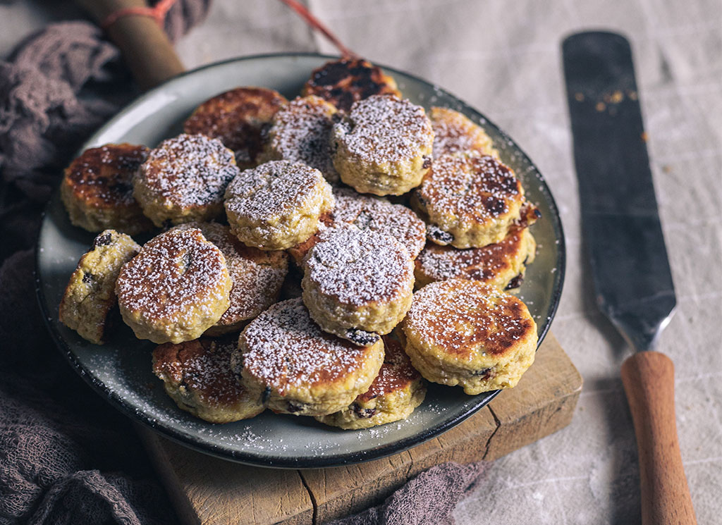 Welsh cake, les biscuits gallois addictifs ! Line of the Valley